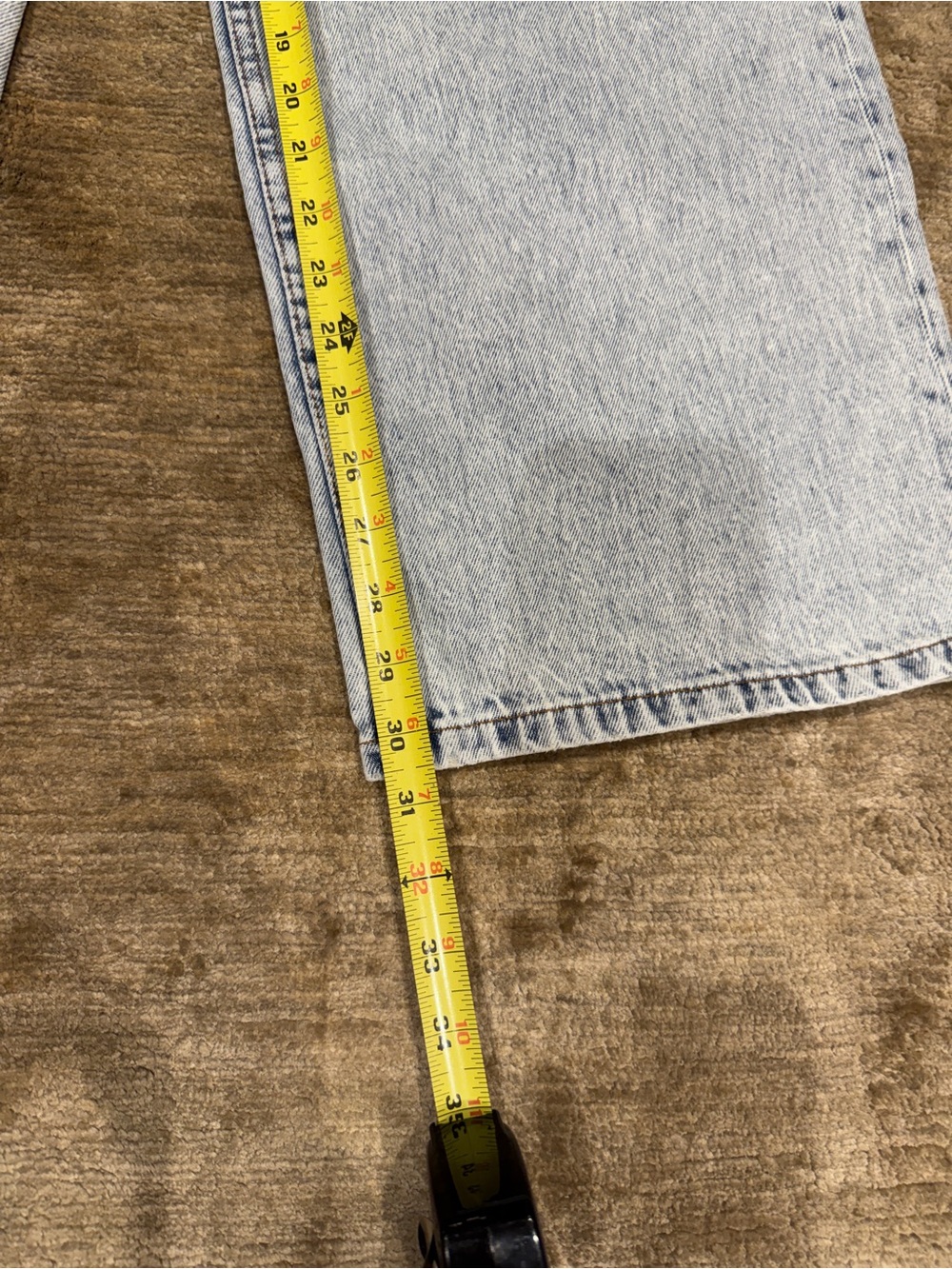 Motel Rocks Roomy Extra Wide Low Rise Jeans size 26 - Picture 11 of 11